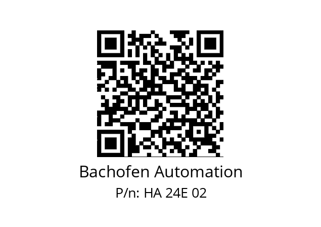   Bachofen Automation HA 24E 02