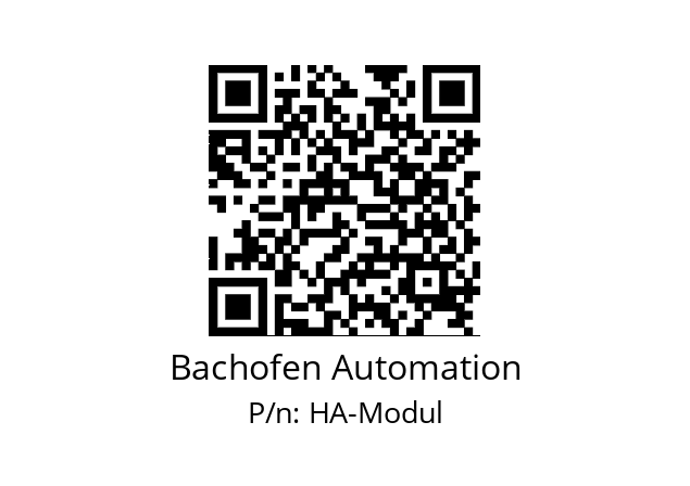   Bachofen Automation HA-Modul