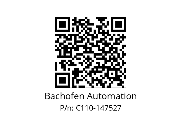   Bachofen Automation C110-147527