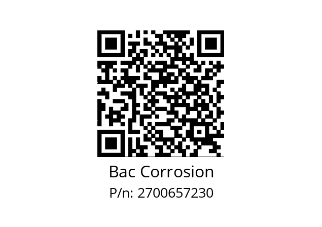   Bac Corrosion 2700657230