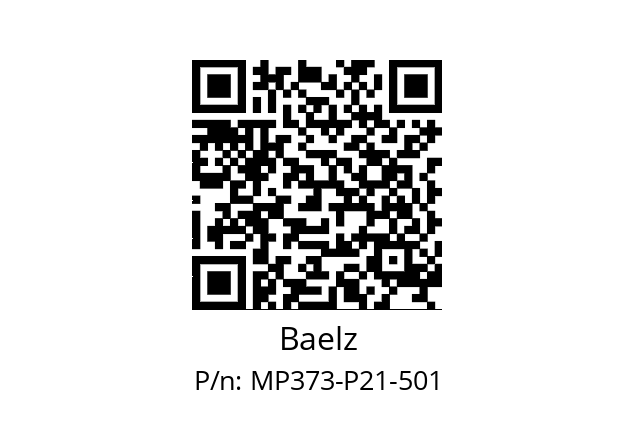   Baelz MP373-P21-501