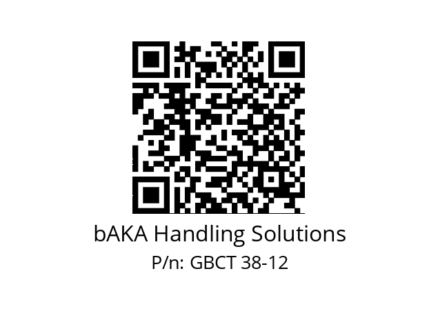   bAKA Handling Solutions GBCT 38-12