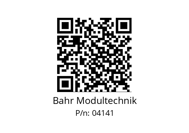   Bahr Modultechnik 04141