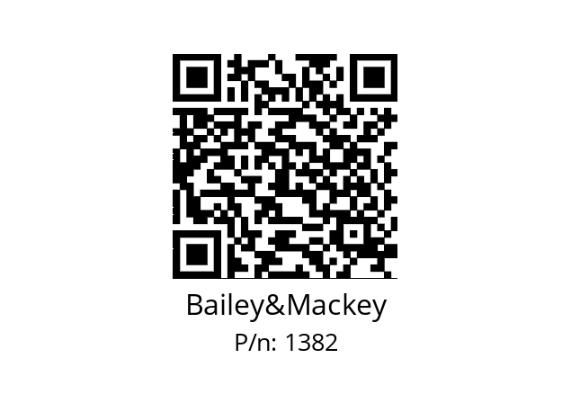   Bailey&Mackey 1382