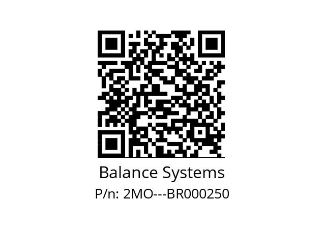   Balance Systems 2MO---BR000250