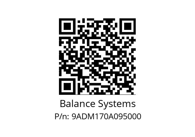   Balance Systems 9ADM170A095000