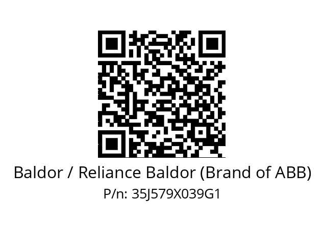   Baldor / Reliance Baldor (Brand of ABB) 35J579X039G1