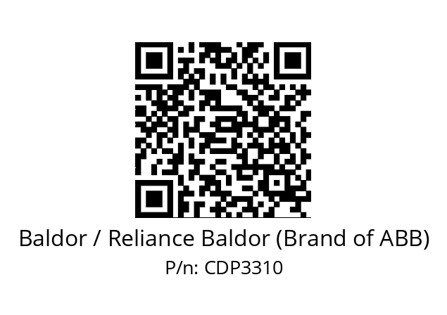   Baldor / Reliance Baldor (Brand of ABB) CDP3310