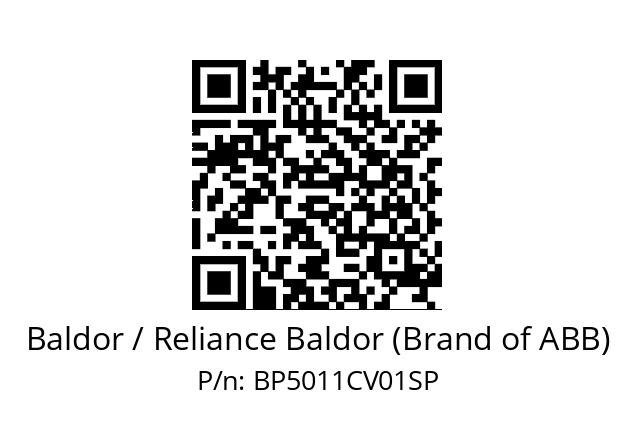   Baldor / Reliance Baldor (Brand of ABB) BP5011CV01SP