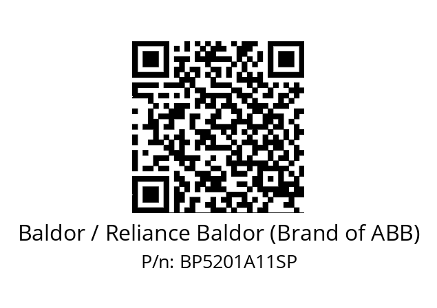   Baldor / Reliance Baldor (Brand of ABB) BP5201A11SP