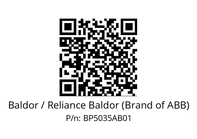   Baldor / Reliance Baldor (Brand of ABB) BP5035AB01