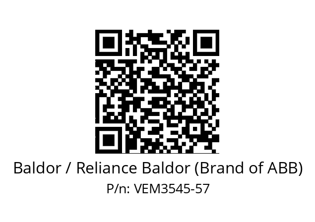   Baldor / Reliance Baldor (Brand of ABB) VEM3545-57