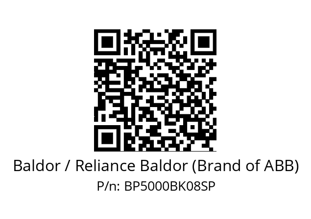   Baldor / Reliance Baldor (Brand of ABB) BP5000BK08SP