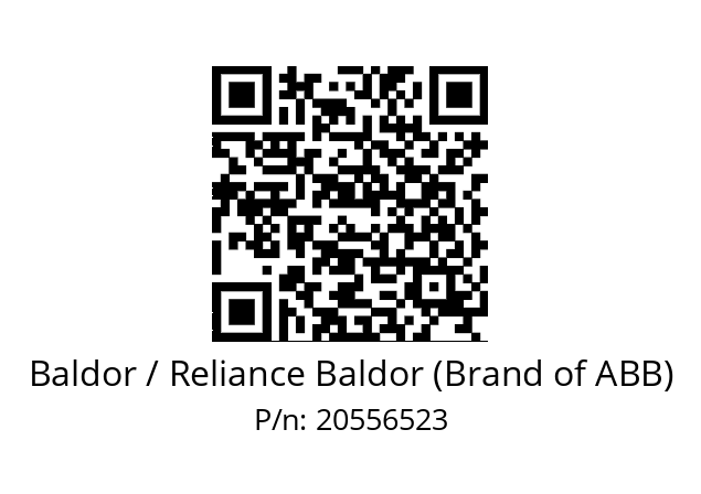   Baldor / Reliance Baldor (Brand of ABB) 20556523