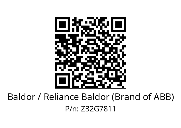   Baldor / Reliance Baldor (Brand of ABB) Z32G7811