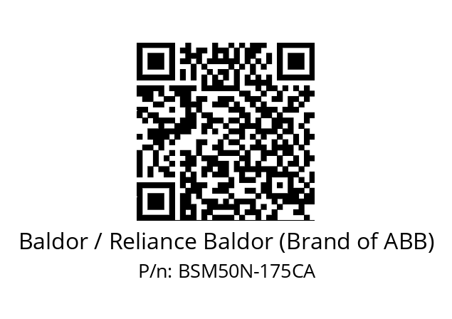   Baldor / Reliance Baldor (Brand of ABB) BSM50N-175CA