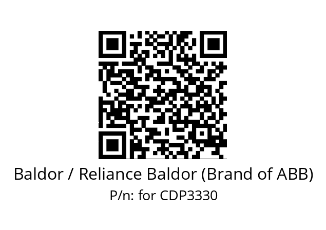   Baldor / Reliance Baldor (Brand of ABB) for CDP3330