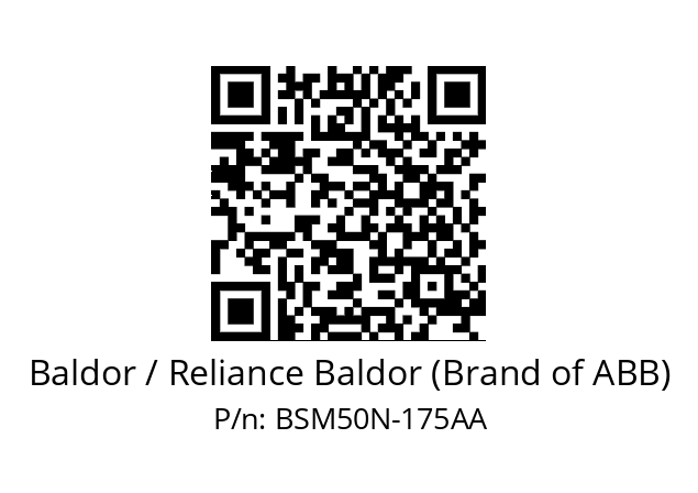   Baldor / Reliance Baldor (Brand of ABB) BSM50N-175AA