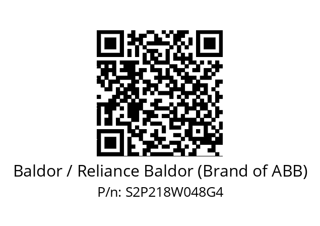   Baldor / Reliance Baldor (Brand of ABB) S2P218W048G4