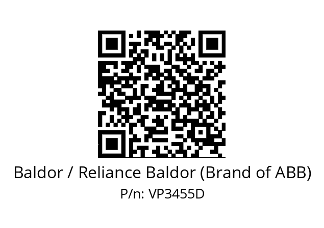   Baldor / Reliance Baldor (Brand of ABB) VP3455D