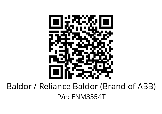 Motor  Baldor / Reliance Baldor (Brand of ABB) ENM3554T