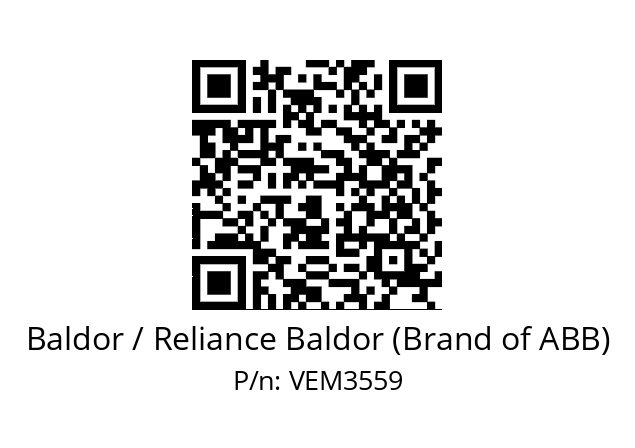 Motor  Baldor / Reliance Baldor (Brand of ABB) VEM3559