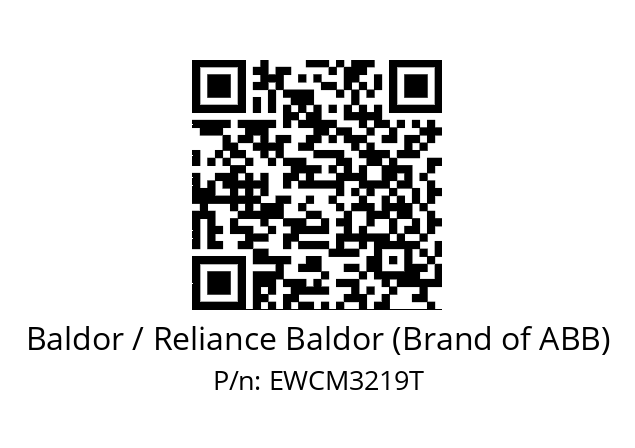 Motor  Baldor / Reliance Baldor (Brand of ABB) EWCM3219T