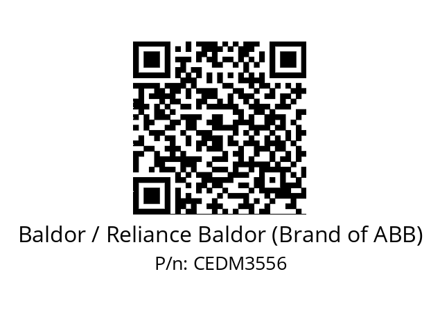 Motor  Baldor / Reliance Baldor (Brand of ABB) CEDM3556