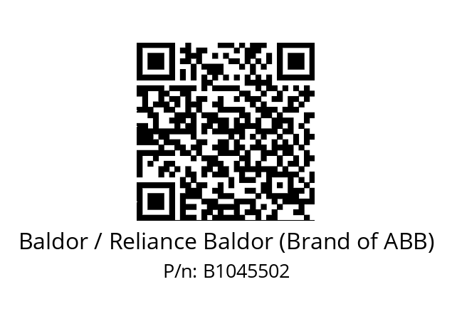   Baldor / Reliance Baldor (Brand of ABB) B1045502