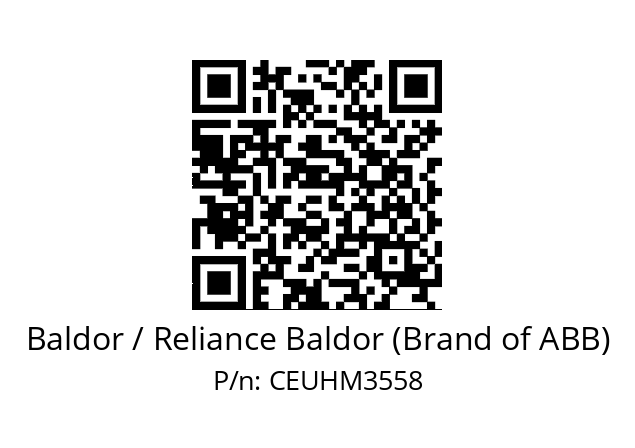 Motor  Baldor / Reliance Baldor (Brand of ABB) CEUHM3558