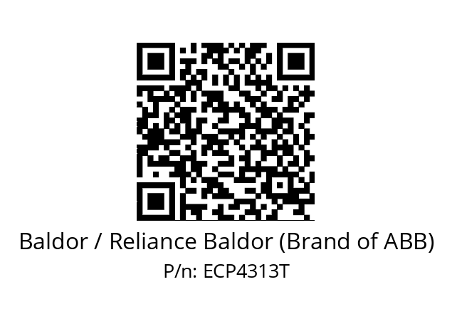 Motor  Baldor / Reliance Baldor (Brand of ABB) ECP4313T