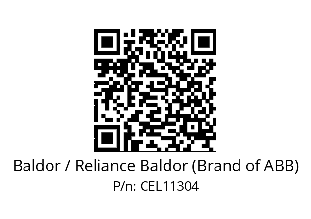 Motor  Baldor / Reliance Baldor (Brand of ABB) CEL11304