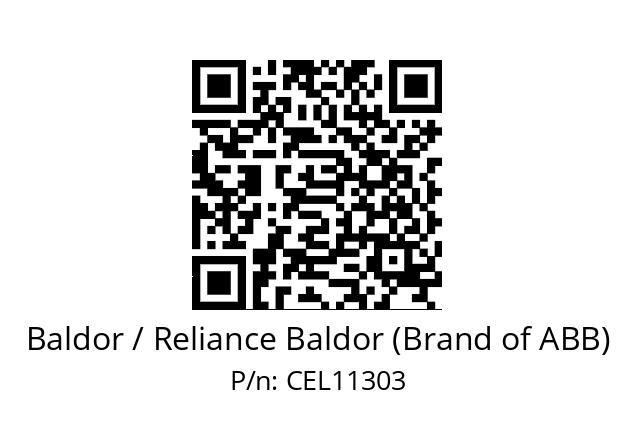 Motor  Baldor / Reliance Baldor (Brand of ABB) CEL11303