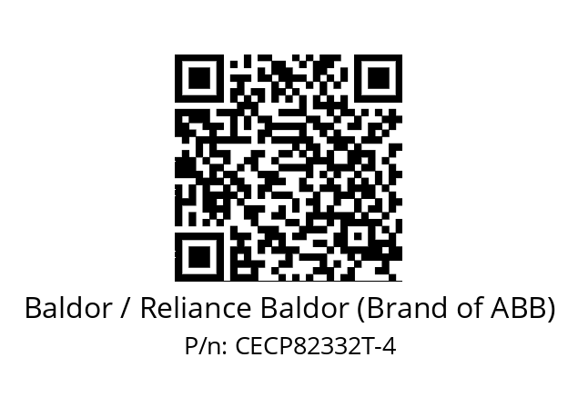 Motor  Baldor / Reliance Baldor (Brand of ABB) CECP82332T-4