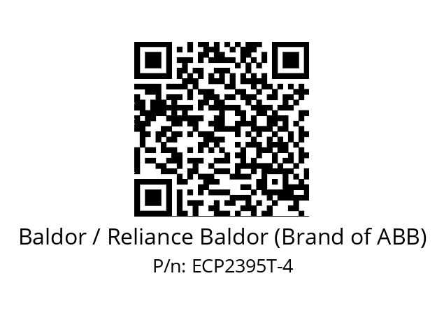 Motor  Baldor / Reliance Baldor (Brand of ABB) ECP2395T-4