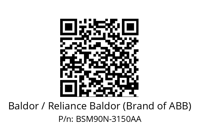   Baldor / Reliance Baldor (Brand of ABB) BSM90N-3150AA