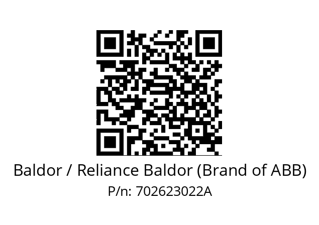   Baldor / Reliance Baldor (Brand of ABB) 702623022A