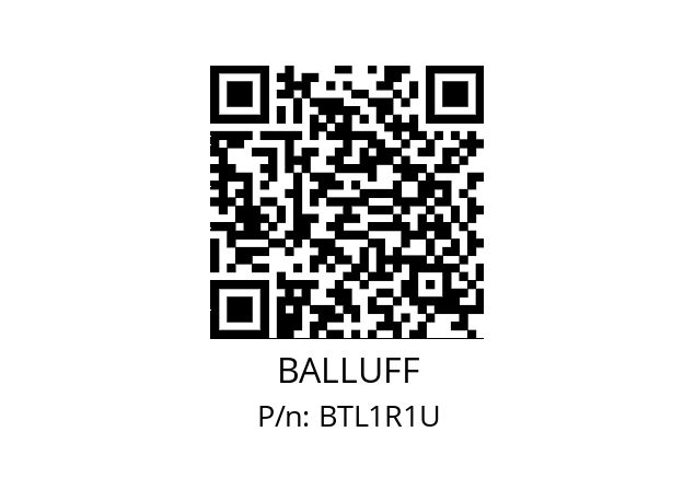   BALLUFF BTL1R1U