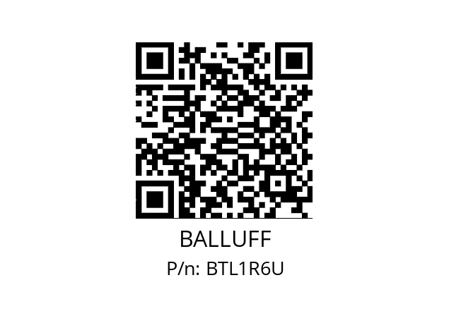   BALLUFF BTL1R6U