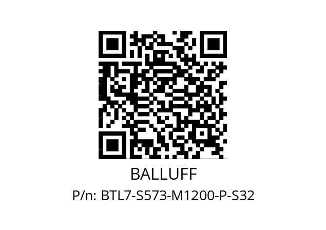   BALLUFF BTL7-S573-M1200-P-S32