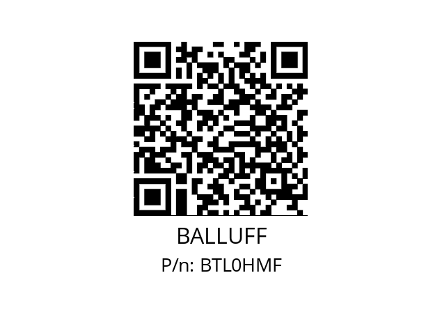   BALLUFF BTL0HMF