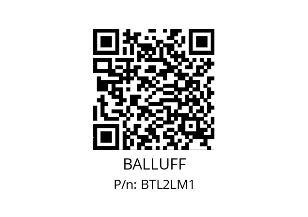   BALLUFF BTL2LM1