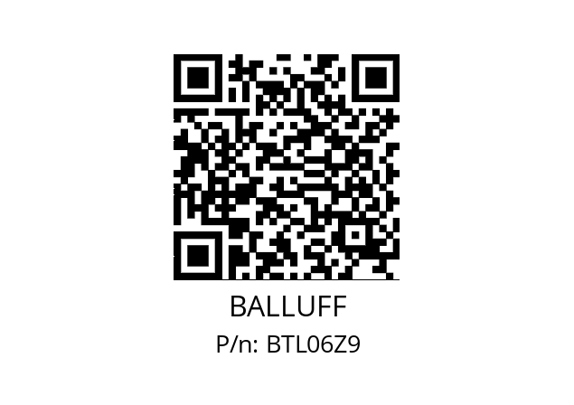   BALLUFF BTL06Z9