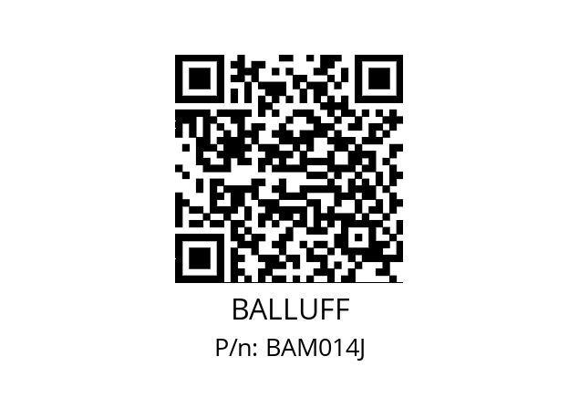   BALLUFF BAM014J