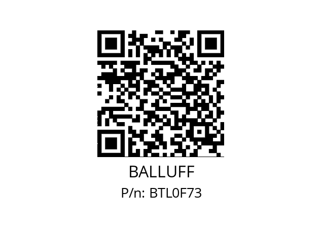   BALLUFF BTL0F73