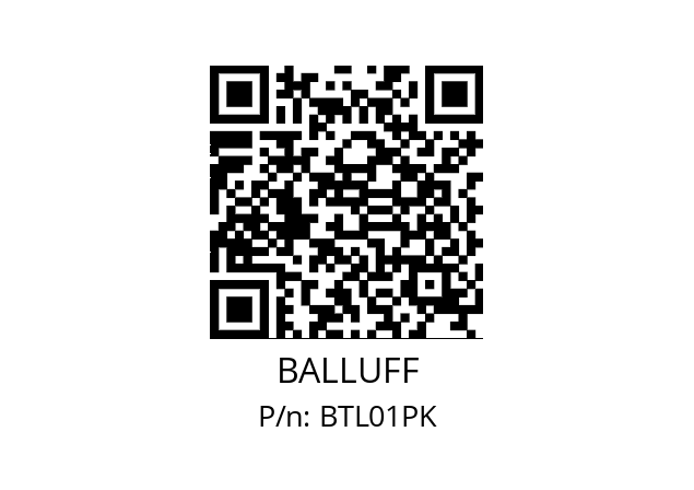   BALLUFF BTL01PK