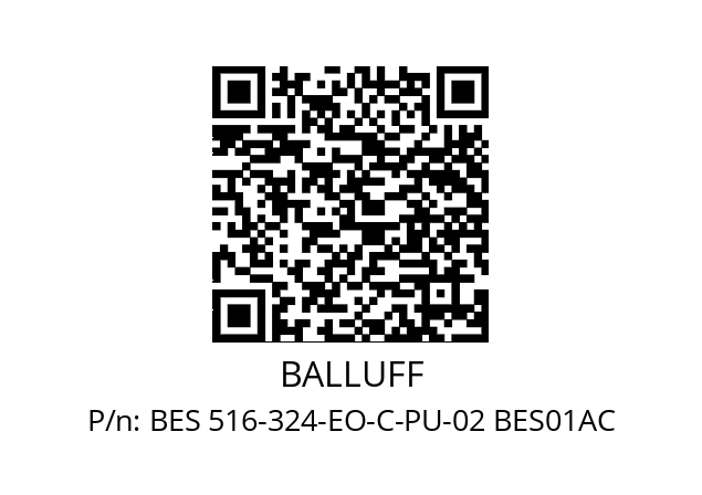   BALLUFF BES 516-324-EO-C-PU-02 BES01AC