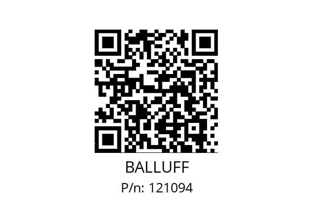   BALLUFF 121094