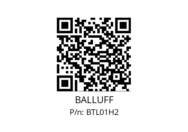   BALLUFF BTL01H2