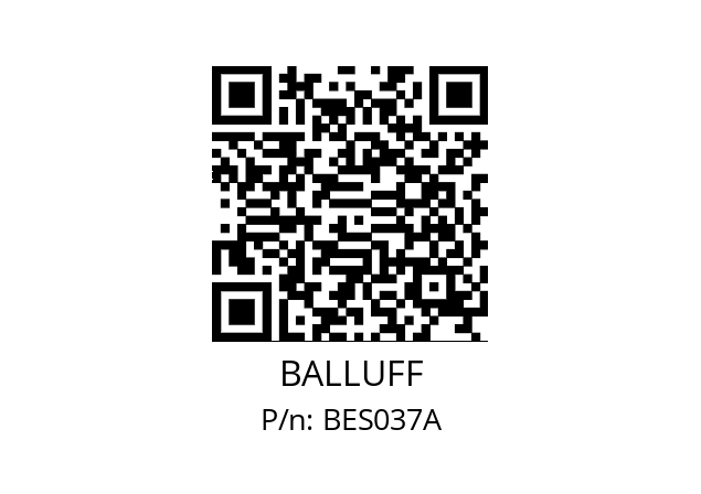   BALLUFF BES037A